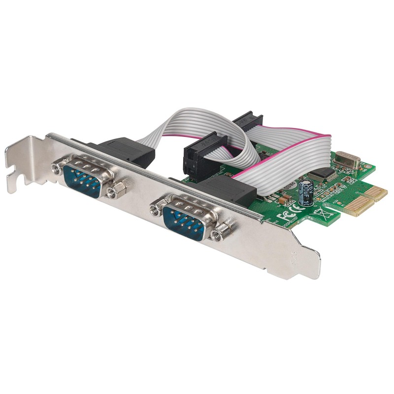 Scheda PCI Express Seriale 2 Porte DB9 M Scheda PCI Express Seriale 2 Porte DB9 M
