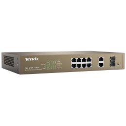 Switch PoE Desktop Web Smart 8 Porte 10/100+2GE+2SFP Combo, TEF1210P