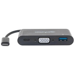 Adattatore Convertitore USB-C™ a VGA, USB-A, USB PD