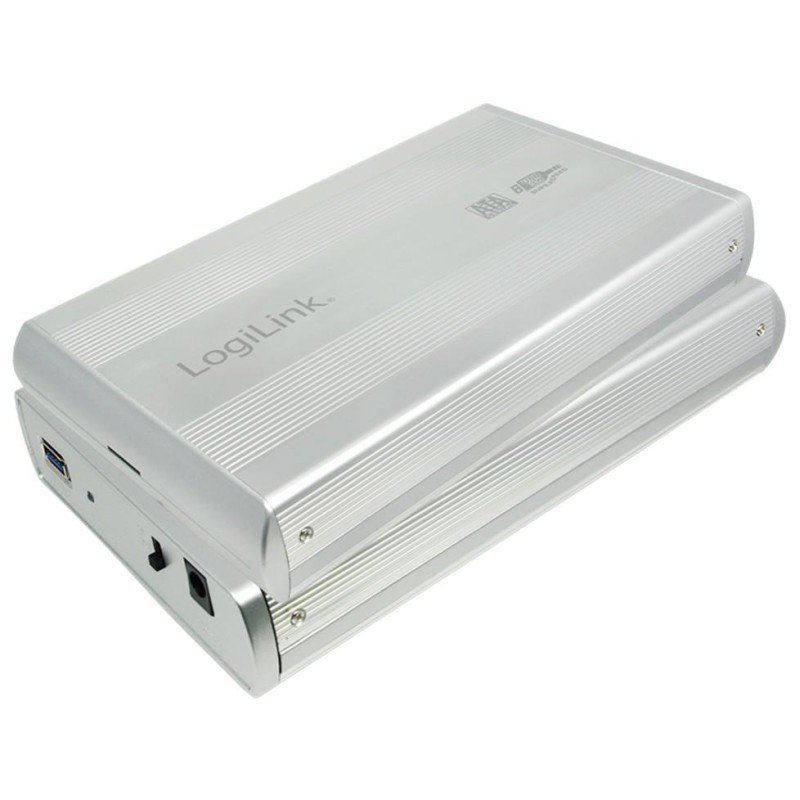 Box HDD Esterno SATA 3.5" USB3.0 Super Speed Silver Box HDD Esterno SATA 3.5" USB3.0 Super Speed Silver