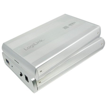 Box HDD Esterno SATA 3.5" USB3.0 Super Speed Silver