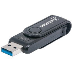 Mini Lettore/Scrittore di Card USB 3.0, 24 in 1 Nero