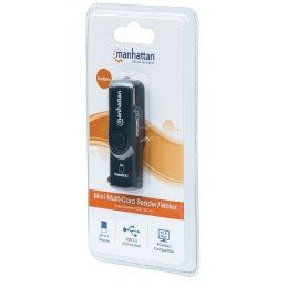 Mini Lettore/Scrittore di Card USB 3.0, 24 in 1 Nero