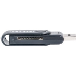 Mini Lettore/Scrittore di Card USB 3.0, 24 in 1 Nero