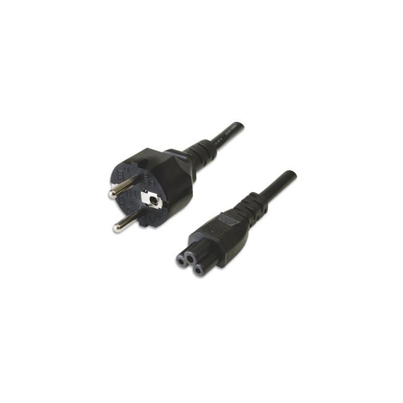 Cavo alimentazione C5 F a Schuko 1m nero Cavo alimentazione C5 F a Schuko 1m nero