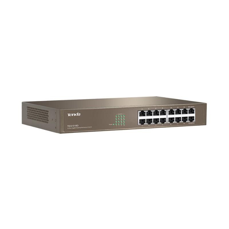 Switch 16 Porte 10/100/1000 Gigabit TEG1016D