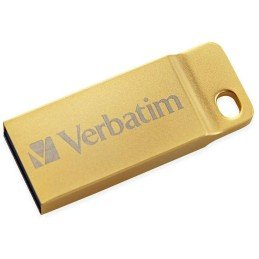 Mini Memoria USB 3.0 Verbatim con Portachiavi 16GB Oro