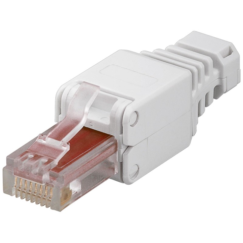 Plug Cat.6 RJ45 Tooless con Copriconnettore Plug Cat.6 RJ45 Tooless con Copriconnettore