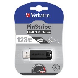 Memoria USB 3.0 PinStripe da 128Gb Colore Nero