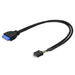 Cavo Interno USB3.0 19 pin Femmina / USB2.0 8 pin Maschio 30cm