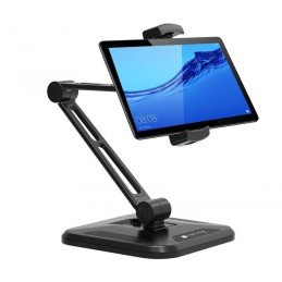 Supporto Estensibile per Tablet e i-Pad 4.7"-12.9" da Scrivania e da Muro