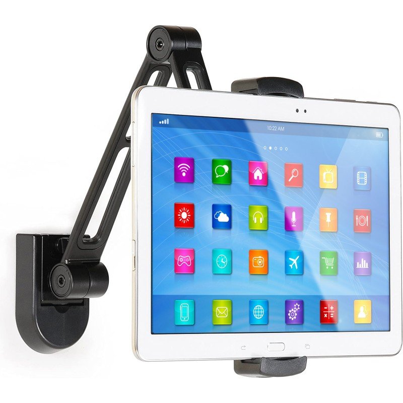 Supporto Estensibile per Tablet e i-Pad 4.7"-12.9" da Muro o Sottopensile