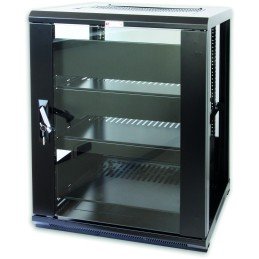 Armadio Rack 19" 600x600 15U per Audio Video Nero