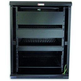 Armadio Rack 19" 600x600 15U per Audio Video Nero