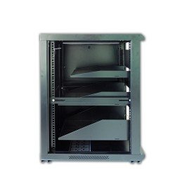 Armadio Rack 19" 600x600 15U per Audio Video Nero