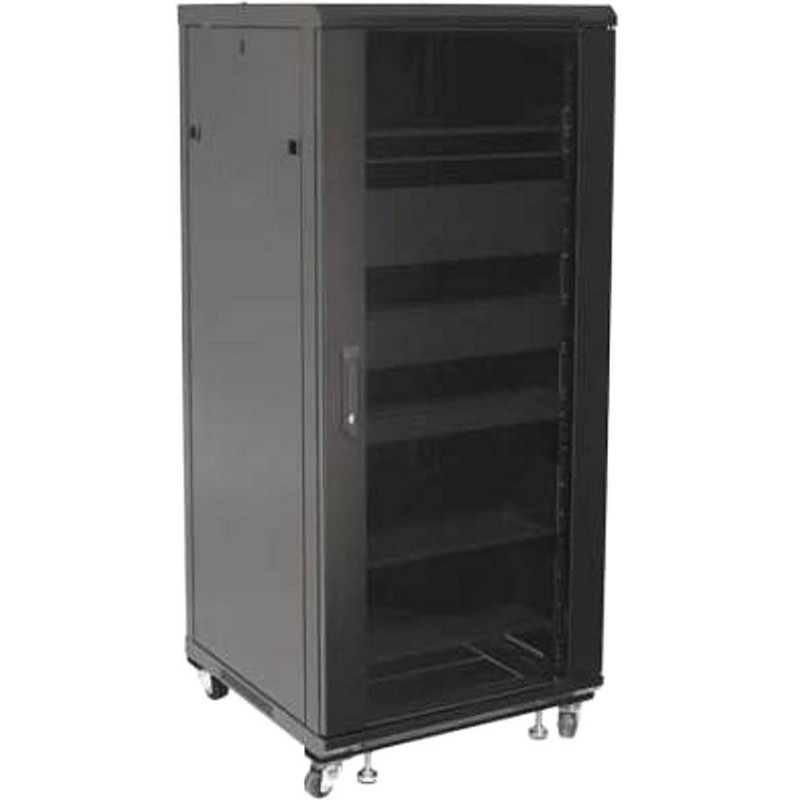 Armadio Rack 19" 600x600 27U per Audio Video Nero