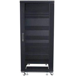 Armadio Rack 19" 600x600 27U per Audio Video Nero