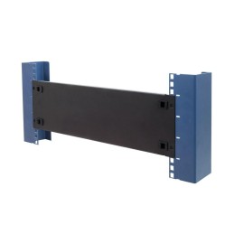 Pannello Cieco Toolless a Clip per Armadi Rack 19" 3U Nero