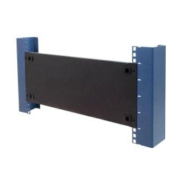 Pannello Cieco Toolless a Clip per Armadi Rack 19" 4U Nero