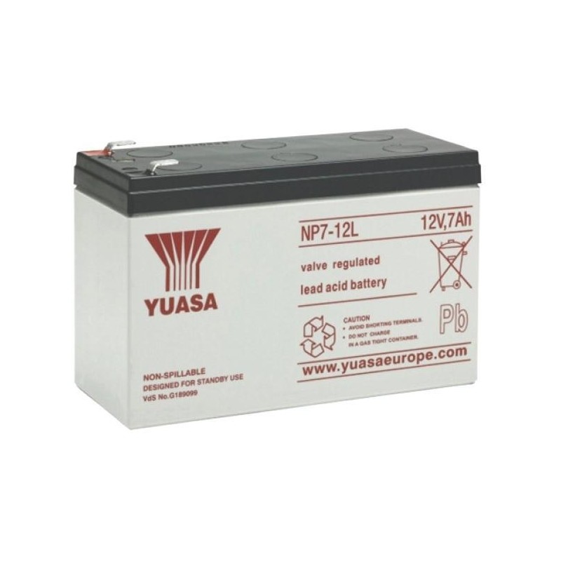 Batteria Piombo-Acido per UPS 12 V 7 Ah, NP7-12L