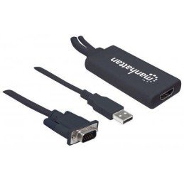 Convertitore da VGA e USB a HDMI