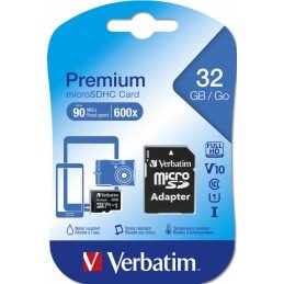 Memoria Micro SDHC 32 Gb con Adattatore - Classe 10