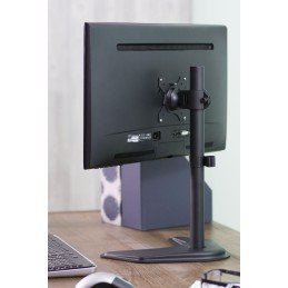 Supporto da scrivania per 1 Monitor LCD 13-27'' con base h.465mm