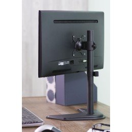 Supporto da scrivania per 1 Monitor LCD 13-27'' con base h.465mm