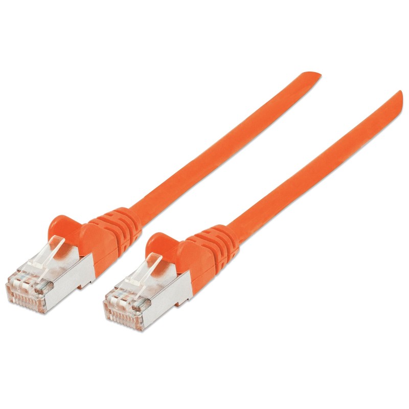 Cavo di rete Patch in rame Cat. 6 Arancione SFTP LSZH 3m Cavo di rete Patch in rame Cat. 6 Arancione SFTP LSZH 3m