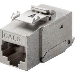 Frutto Keystone RJ45 Cat6 STP Schermato 250MHz SNAP-IN