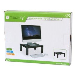 Supporto da Scrivania Monitor Notebook Laptop con Altezza Regolabile