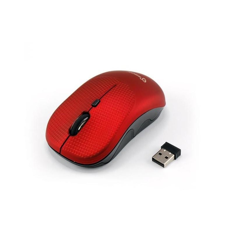 Mouse Wireless 1600dpi WM-106R Strawberry Rosso