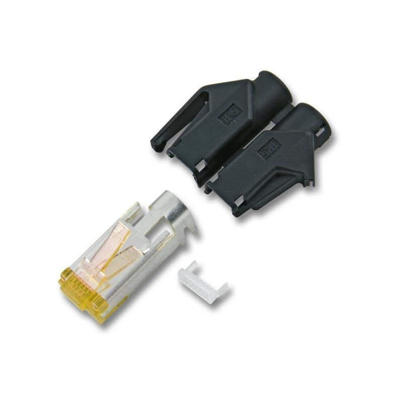 Plug RJ45 Cat. 6A Schermato tipo "Hirose" 10 Pz