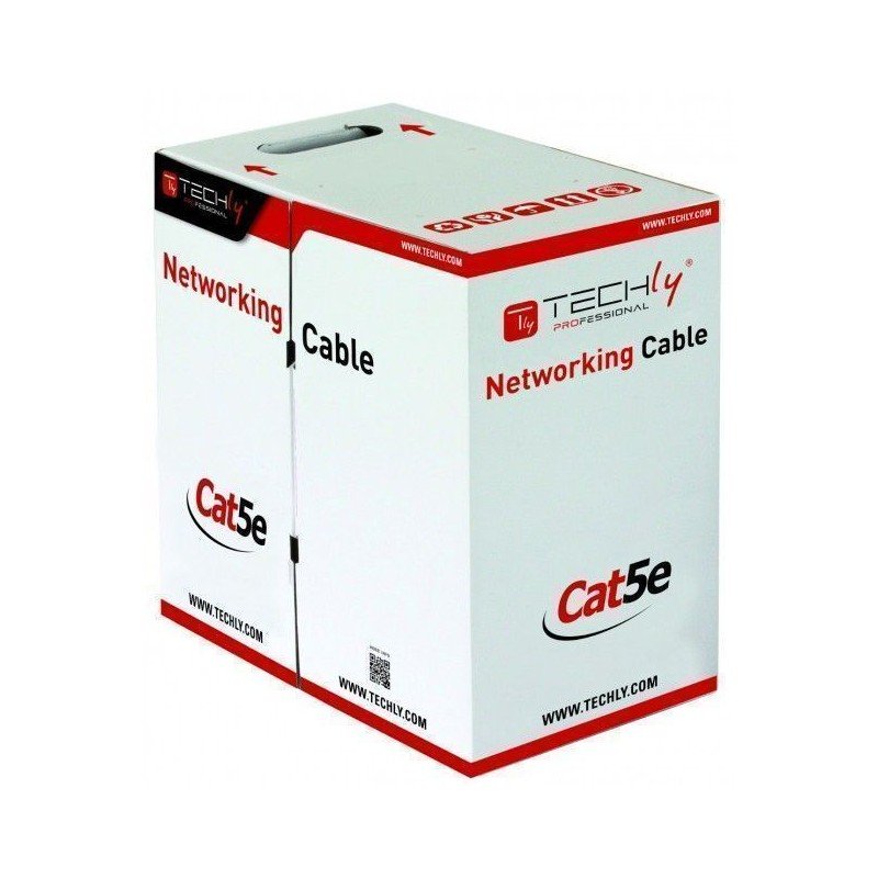 Matassa F/UTP Cavo Cat.5E CCA 305m Rigido da Esterno Nero