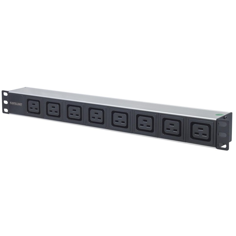 Multipresa montaggio a rack 19" 1U 8 uscite C19 Multipresa montaggio a rack 19" 1U 8 uscite C19