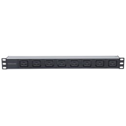 Multipresa montaggio a rack 19" 1U 8 uscite C19