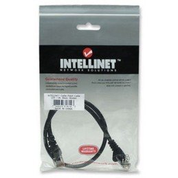 Cavo di rete Patch in rame Cat. 6A Nero SFTP 15 mt