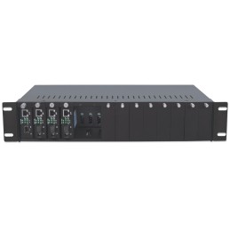 Media Converter Chassis 19" a 14 Porte