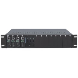 Media Converter Chassis 19" a 14 Porte