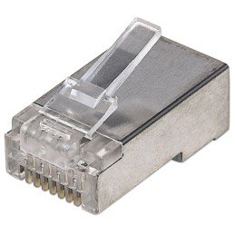 Confezione 100 plug Modulari RJ45 Cat.5E