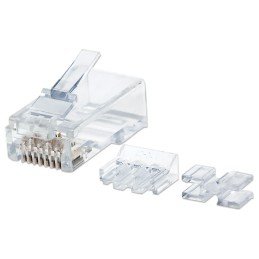 Confezione 80 plug Modulari Pro Line RJ45 Cat.6A