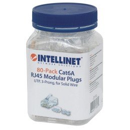 Confezione da 80 Plug Modulari Cat.6A RJ45