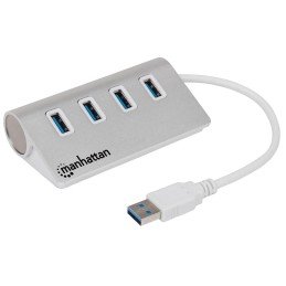 Hub USB3.0 4 porte Silver