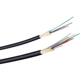 Cavo Loose Antiroditore da Esterno 12 fibre 9/125 OS2 Nero