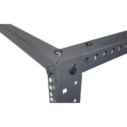 Open Frame Rack 19" 4 Montanti 26U con profondità regolabile