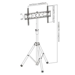 Supporto Treppiede Universale a Pavimento per TV 37-70"