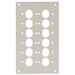 Pannello Frontale 12 Connessioni ST-Simplex per Box Ottico