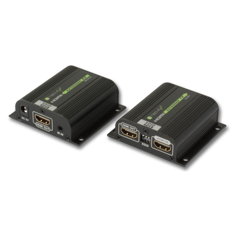 Amplificatore Extender HDMI Full HD 3D POE su cavo Cat.6/6A/7 40m con EDID ed IR