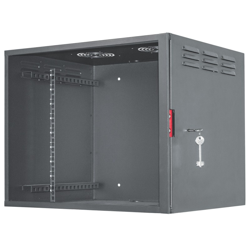 Armadio Rack 19" a muro 6unità con serratura di sicurezza