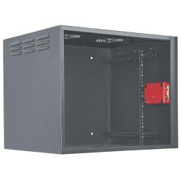 Armadio Rack 19" a muro 6unità con serratura di sicurezza